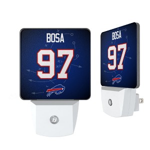 NFL Buffalo Bills Players Game Tactic Night Light 2-Pack - 1 of 4