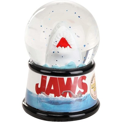 Silver Buffalo JAWS Light-Up Mini Snow Globe