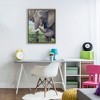 Stupell Industries Baby Elephant And Mother Floating Frame Canvas Art - 3 of 4