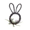 Transpac Natural fiber 20 in. Multicolor Easter Bunny Ear Wreath Florals - 3 of 4