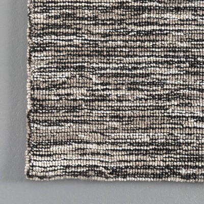 Reversible Gray Starfish Design Synthetic Area Rug