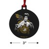 Bruce Lee Golden Dragon Aluminum Holiday Christmas Tree Ornament  3.0" (7.6 cm) x 3.37" (8.6 cm) - 3 of 4