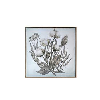 29" x 29" Cotton Branch Floating Wall Canvas - Gallery 57