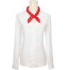 INSPIRE CHIC Women's Polka Dots Blended Cotton Small Square Scarf 1Pc - 2 of 4