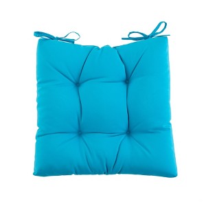 The Lakeside Collection Solid Outdoor Cushion Collection - Turquoise High CHair - 1 of 3