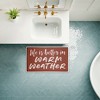 Stupell Industries Sunny Beach Day Seat Printed Plush Bathroom Floor Mat, design by Jeff Pica - 3 of 4