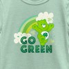Girl's Care Bears St. Patrick's Day Good Luck Bear Go Green T-Shirt - 2 of 4