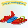 Toy Boat Bath Toys for Kids & Toddlers 3 Pcs Floating Toy Boats for Bathtub, Kids Pool Toys, Beach Toys by 4E's Novelty - 2 of 4