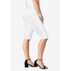 Roaman's Comfort Stretch Bermuda Jean Short - 4 of 4