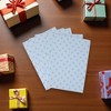 Unique Bargains Gift Wrap Paper White Kraft 27.56x19.69 " 5Pcs - 2 of 4