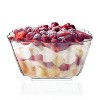 Smarty Had A Party 5.5 oz. Clear Fluted Rectangular Plastic Pudding Cups - 288 pcs - 2 of 4