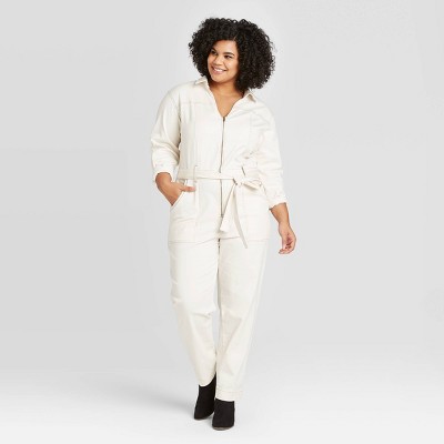 women's plus size boiler suit