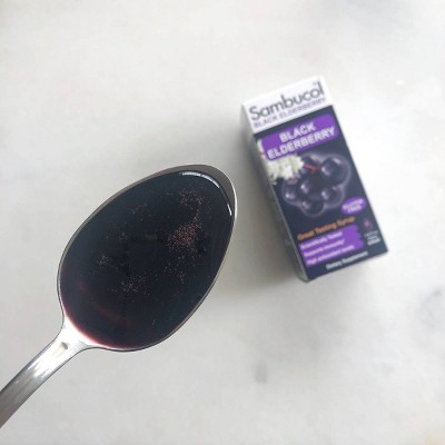 Sambucol Black Elderberry Vegan Immune Support Syrup - 4 fl oz