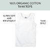 Honest Baby 10-Pack Honestly Pure Organic Cotton Sleeveless Muscle T-Shirts - 3 of 4