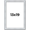 PosterPalooza | Classic Silver Picture Frame - UV Acrylic, Foam Board Backing, Hanging Hardware - 2 of 4