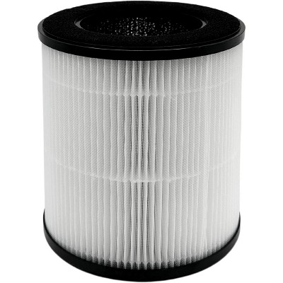 Nispira B-D02L Filter Replacement for MOOKA KOIOS Air Purifiers, VEWIOR B-D02U Air Purifier 3-in-1 HEPA Activated Carbon, 1 Pack