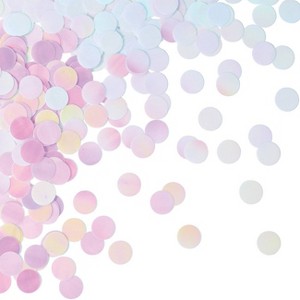 Iridescent Party Confetti Pink/Purple, White Purple Pink