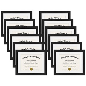 Americanflat Diploma Frame with shatter-resistant glass - Available in a variety of sizes - 1 of 4