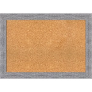 Amanti Art Bark Rustic Framed Corkboard, Natural Cork - 1 of 4