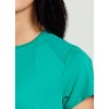RBX Active Women's Short Sleeve T-Shirt Quick Drying Workout Top with Mesh Panels - 3 of 4