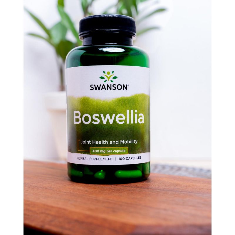 Swanson Herbal Supplements Boswellia 400 mg Capsule 100ct, 4 of 5