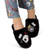 Memoi Women's Casino Plush Memory Foam Slippers - 3 of 4