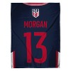 Sleep Squad US Women's Soccer Alex Morgan 60 x 80 Raschel Plush Blanket - 2 of 4