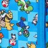 Boys' Mario Wallet - Blue: Super Mario Trifold, Polyester, Fictitious Character Design - 4 of 4