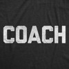 Mens Funny T Shirts Coach Sarcastic Sports Team Graphic Novelty Coaching Tee For Men - Crazy Dog Men's T Shirt Gift for Teacher - 2 of 4