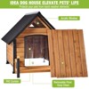 Outdoor & Indoor Insulated Dog House with Porch ¨C Weatherproof, Anti-Bite Shelter for Large Breeds, All-Season Comfort - 2 of 4