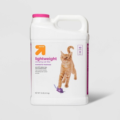 Lightweight Scented Clumping Cat Litter - 10lbs - up & up™ - image 1 of 4