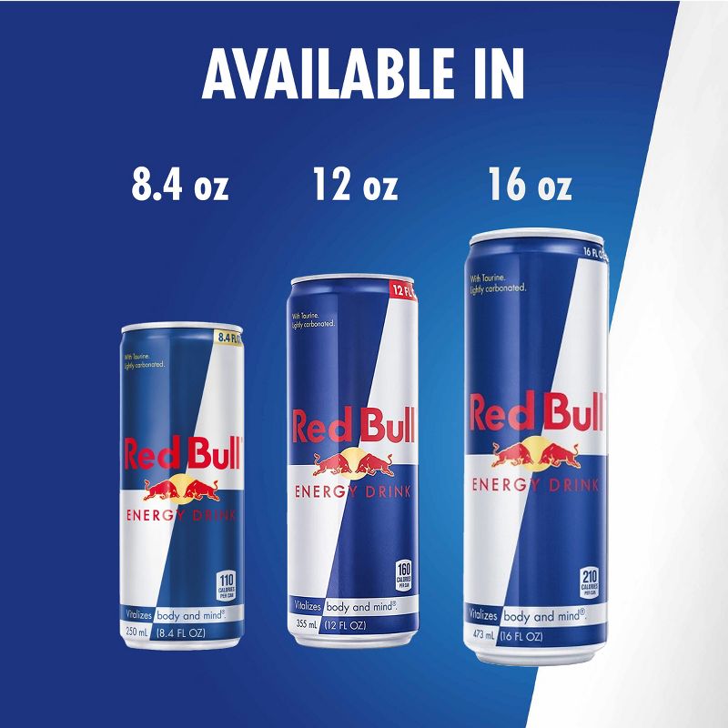 Red Bull Energy Drink - 4pk/12 fl oz Cans, 5 of 9