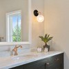 LNC Cllenqy Matte Gold Modern/Contemporary Vanity  Lights,Clear Glass/Opal Glass, 1 Light/ 3 Light - 4 of 4
