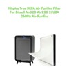 Nispira True HEPA Replacement Filter Compatible with Bissell Air 220 Air220 Air320 Air 320 Air Purifier. 2609a. 2768a. Compared to Part 2678, 1 Pack - 3 of 4
