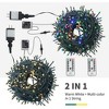 MaseiKar Color Changing Christmas String Lights ,100FT 300 LED Warm White Multi Color Fairy Light, END to END Christmas Tree Lights with Timer Remote - 3 of 4