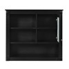 PAGED 29.5" Wall Mounted Bathroom Storage Cabinet Modern Medicine Cabinet with Mirror and Towels Bar, Over Toilet Storage Unit for Room - 4 of 4