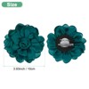 Unique Bargains Alloy Satin Fabric Big Rose Flower Dainty Brooches 1 Pc - 3 of 4