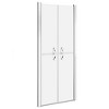 vidaXL Shower Door Frosted ESG 29.9 in.x74.8 in. - 2 of 4