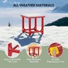 WestinTrends Azura Outdoor 18" HDPE Square Adirondack Patio Side Table - 3 of 4