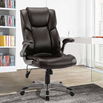 COLAMY Ergonomic Office Chair 300lbs with Inflatable Lumbar Support