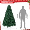 SUGIFT 6ft Pre-Lit Artificial Christmas Tree W/1060 Branch Tips & 250 Multicolored LED Lights - 3 of 4