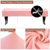 Unique Bargains Stretch Anti-Dust Protecting Dining Bench Slipcovers 40" - 55" - 3 of 4