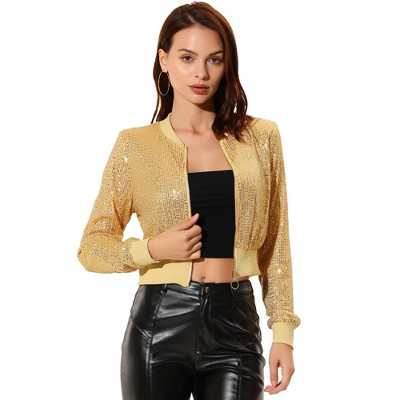 Yellow 2025 sequin jacket