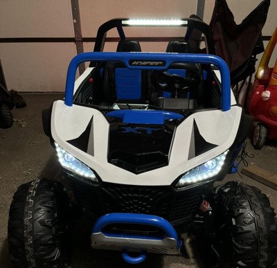 Hyper Hpr900 Utv 12 Volt Battery Powered Utv For Kids' - Black/blue ...