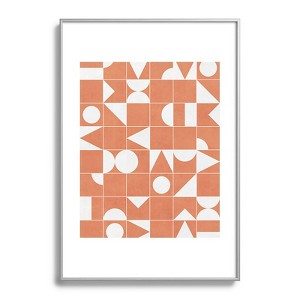 Zoltan Ratko My Favorite Geometric Patterns Metal Framed Art Print - Deny Desings - 1 of 3