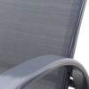 Santa Fe 5pc Sling 48" Round Dining Set - Dark Gray - Courtyard Casual - image 4 of 4