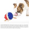 Cesicia Pet Supplies Vocal Dog Toy Leaking Food Ball, Yellow&Blue - 4 of 4