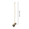 Unique Bargains Butterfly Heart Cup Chain Charm Water Cup Pendant 1 Pc - 2 of 4