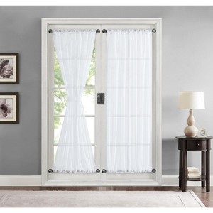 Sheer French Door Curtains - 1 of 4