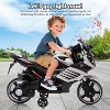 6V Kids Motorcycle, Electric Ride On Car Toy with Training Wheels, Working Headlight, Horn & Music, for Toddler Kids Boys Girls - 2 of 4